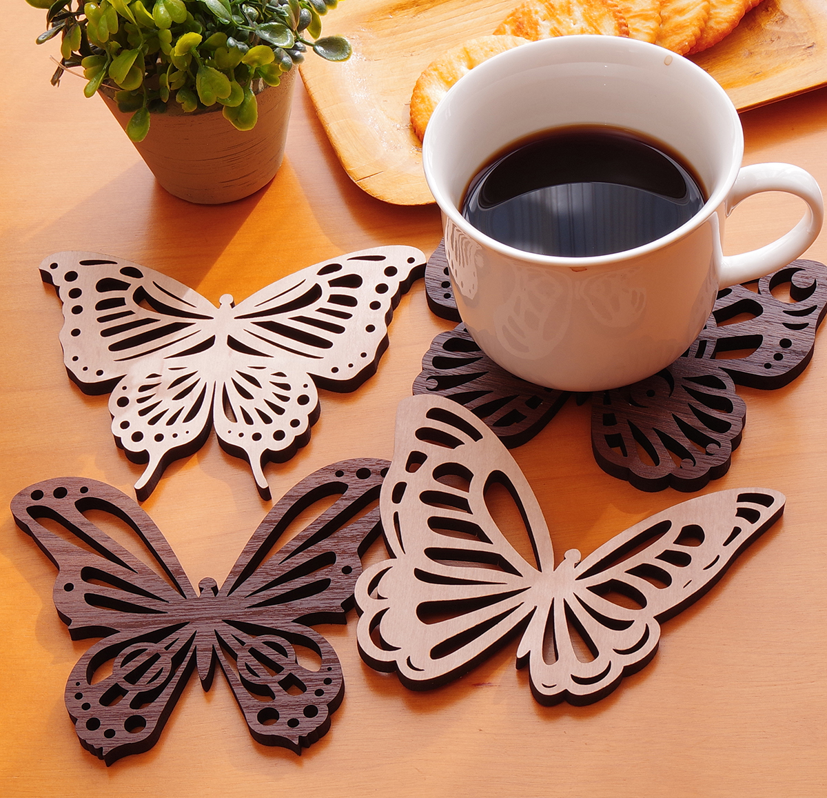 toumei]箔 coaster (4枚セット) | KOBUNSHA SELECT SHOP
