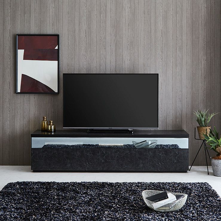 テレビ台 フレッド ストーンブラック