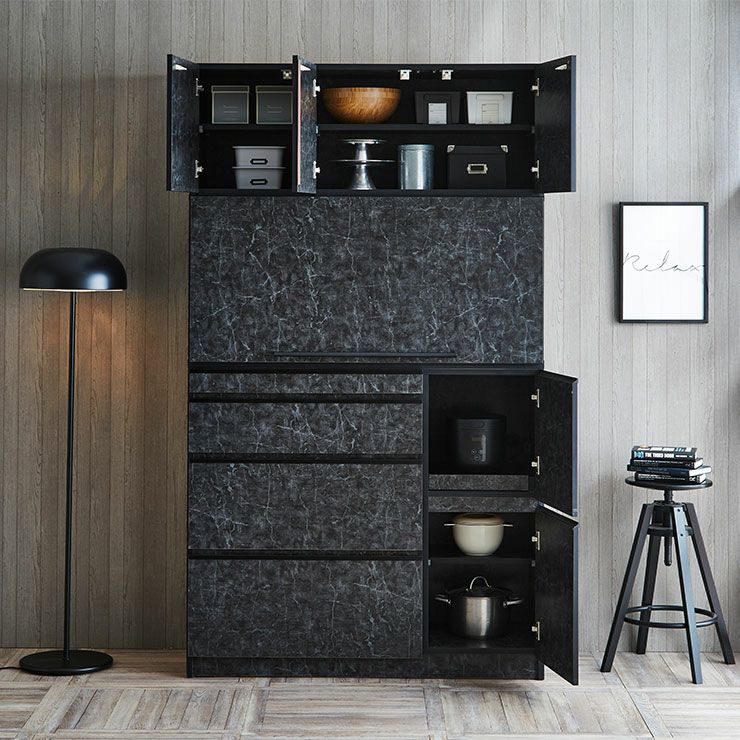 上置き設置例（ブラック）