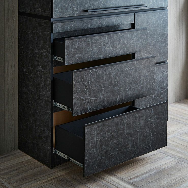 上置き設置例（ブラック）