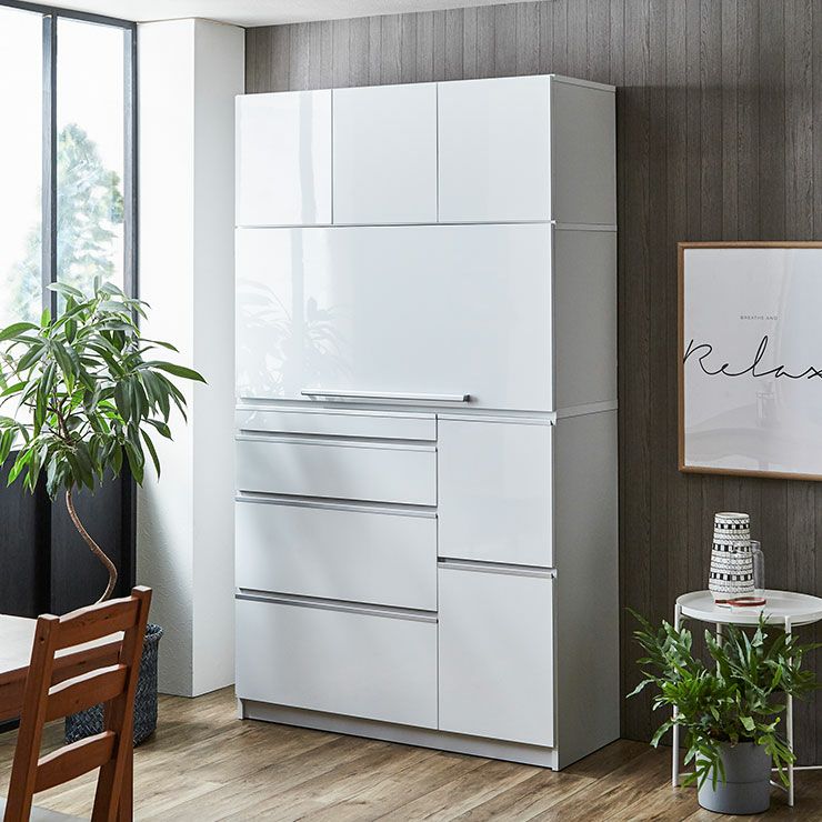 引き出し3杯で整理整頓しやすい収納設計