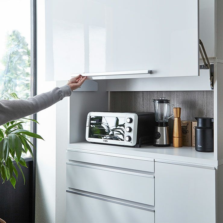 スライドアップ扉 約21cm前に出る 最大開口約46cm