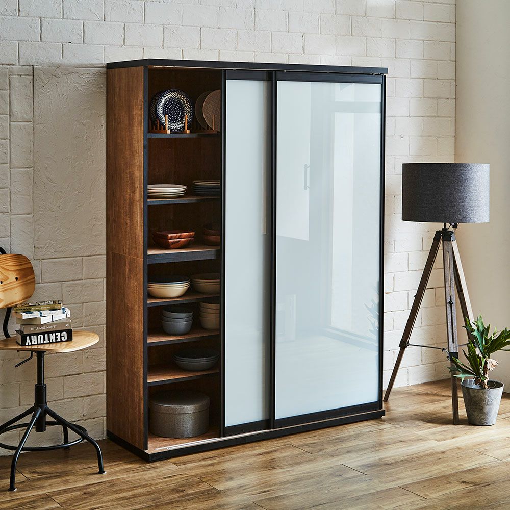 レディオーク本体・スモークガラス 幅133.5cm