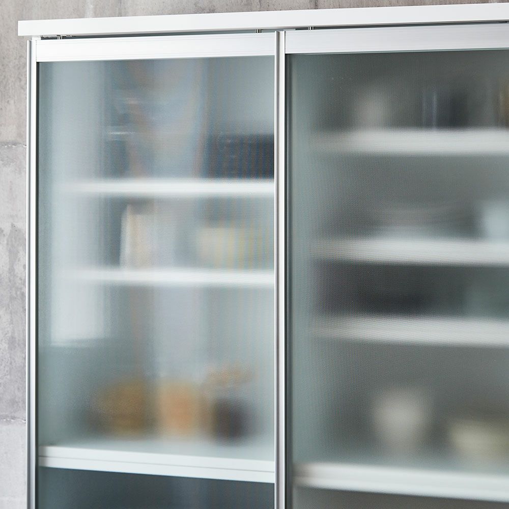 省スペースでも開閉しやすいスライド扉