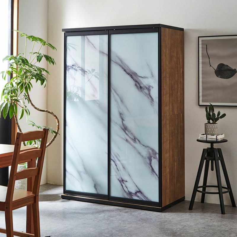 ブルックリン本体・スモークガラス 幅113.5cm