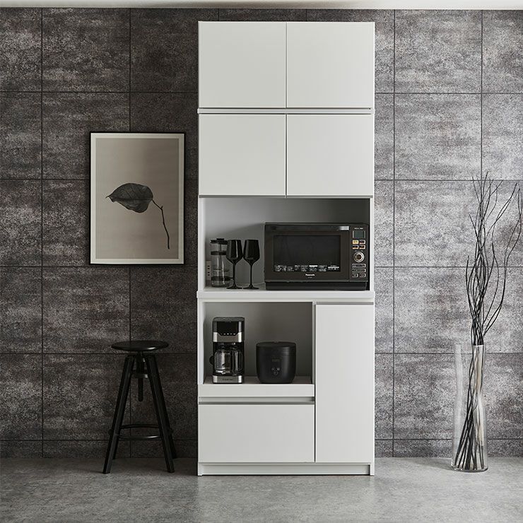 白?、ステンレス天板、バックボードマグネット追加