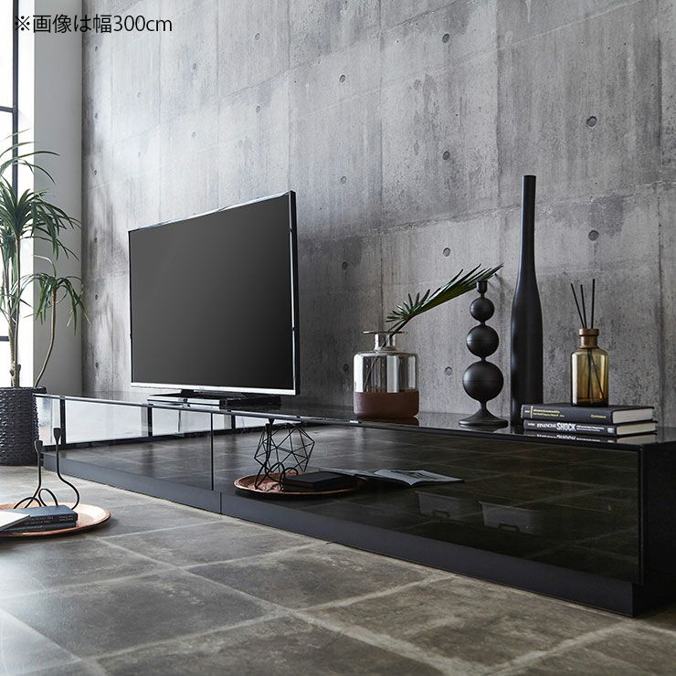 ブラック / 幅300cm