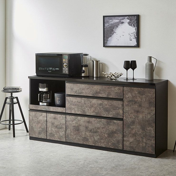 ストーンブラック 幅178.6cm