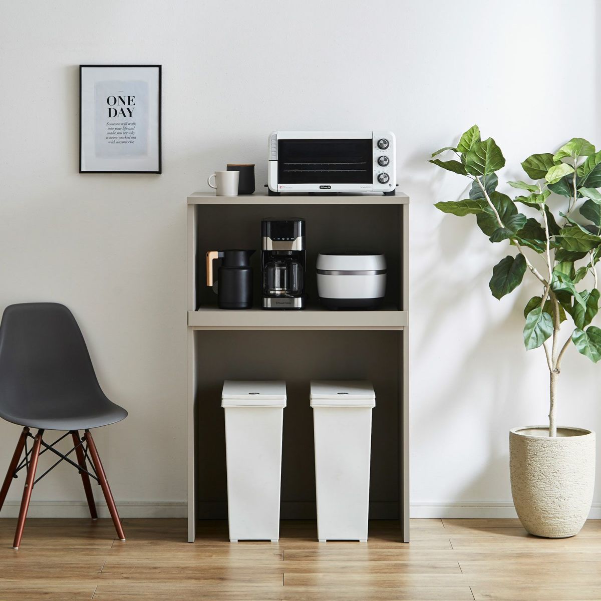 レンジ台 スイム アッシュグレイ