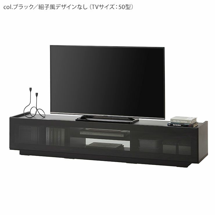 大川家具】テレビボード 150cm幅 リネア ナチュラル/ブラウン [クラフトコガ] 前板の黒いラインがモダンな雰囲気を持つテレビボード 国産 |  テレビボード | オオカワセレクト 大川家具のインテリアショップ