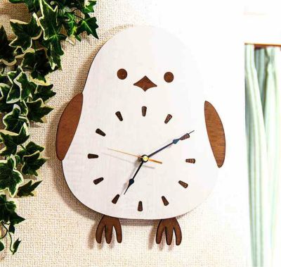 木製壁掛け時計 7種類から選べる ウォールクロック 壁時計 時計005