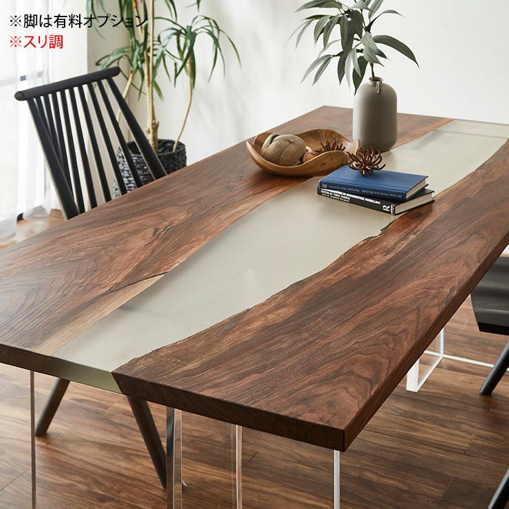 幅180×奥行85×厚み3cm オーク/ウォールナット 一部スリ調・売約済