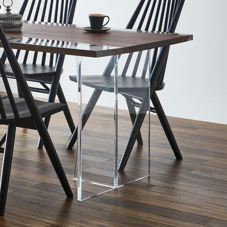 LEG-TA/CL アクリル製テーブル脚 2脚セット