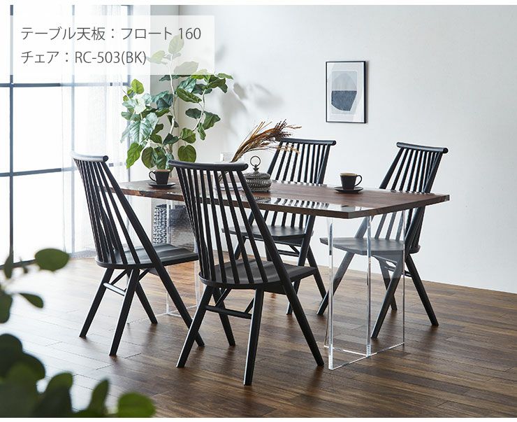アクリル脚 テーブル 脚 パーツ LEG-TA／CL 単品販売 2脚セット