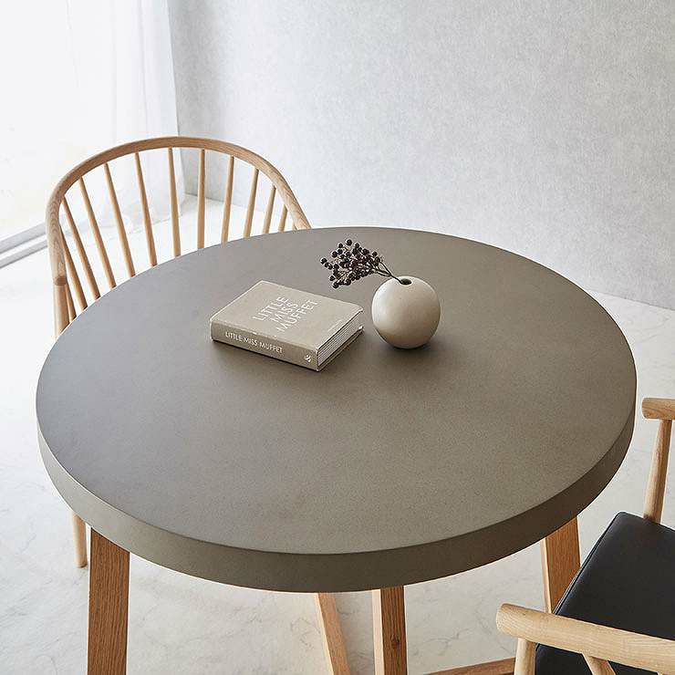 無垢材継ぎ継ぎ一枚板風テーブル