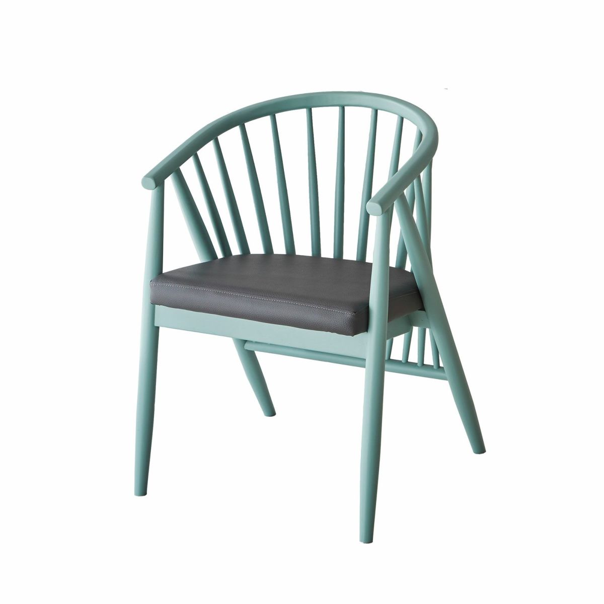 ダイニング 丸ガレット90-5点セット グリーン