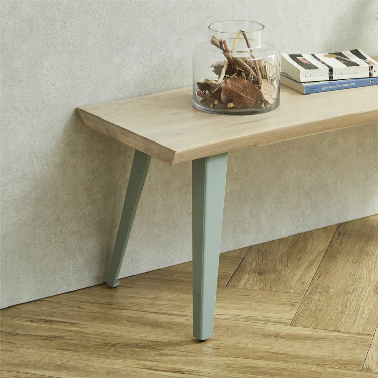 ベンチ外寸幅120×奥行40×高さ41cmのサイズ情報