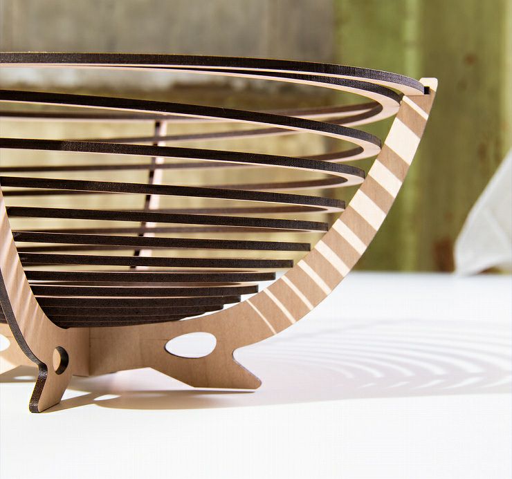 バスケット かご 丸 カラーが選べる フルーツバスケット ハンドメイド