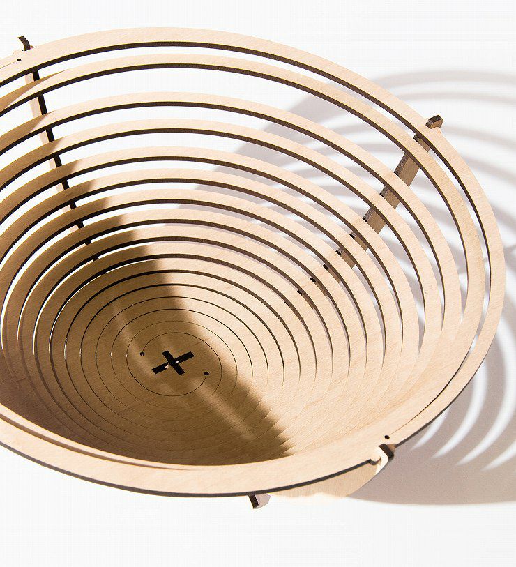 バスケット かご 丸 カラーが選べる フルーツバスケット ハンドメイド