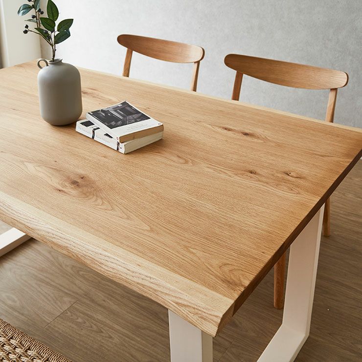 天板オーク 脚QC/PB