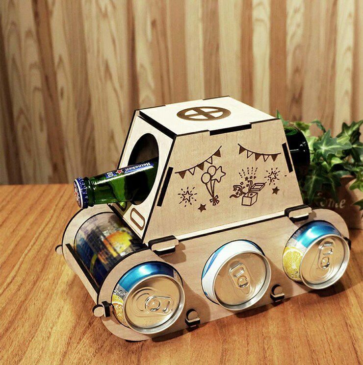 アンティーク風木製ボトルホルダー / ドリンクキャリーボックス 値引き中】アンティーク風木製ボトルホルダー / ドリンクキャリー