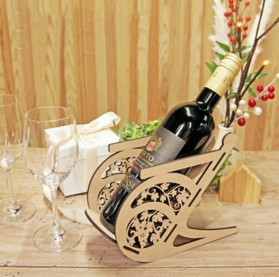 スペイン製　木彫　ワインボトルホルダー スペイン製 木彫 ワインボトルホルダー スペイン製 木彫 ワインボトル