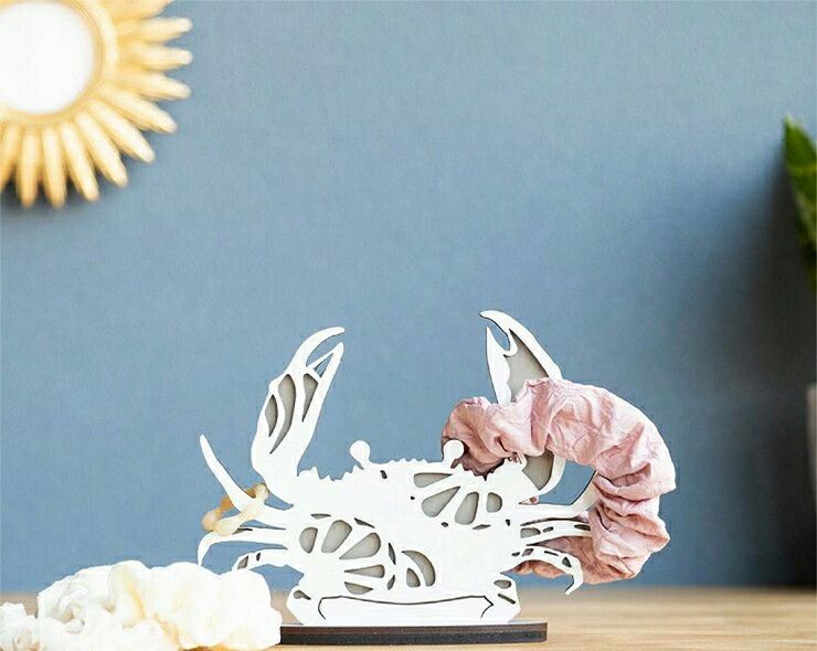 蟹 オブジェ アクセサリースタンド 収納 おしゃれ アクセサリー