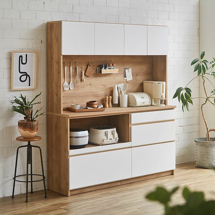 食器棚 マカロン170