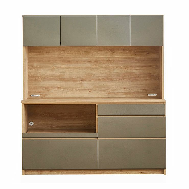 食器棚 マカロン170 カラー コンクリート