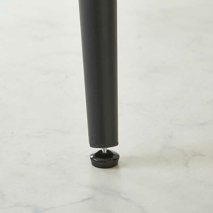 ホワイト テーブル単品 チェアBK