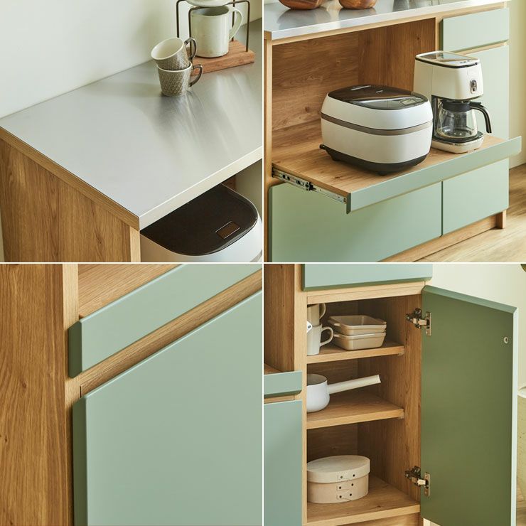 有料オプションで収納性と作業性を向上可能