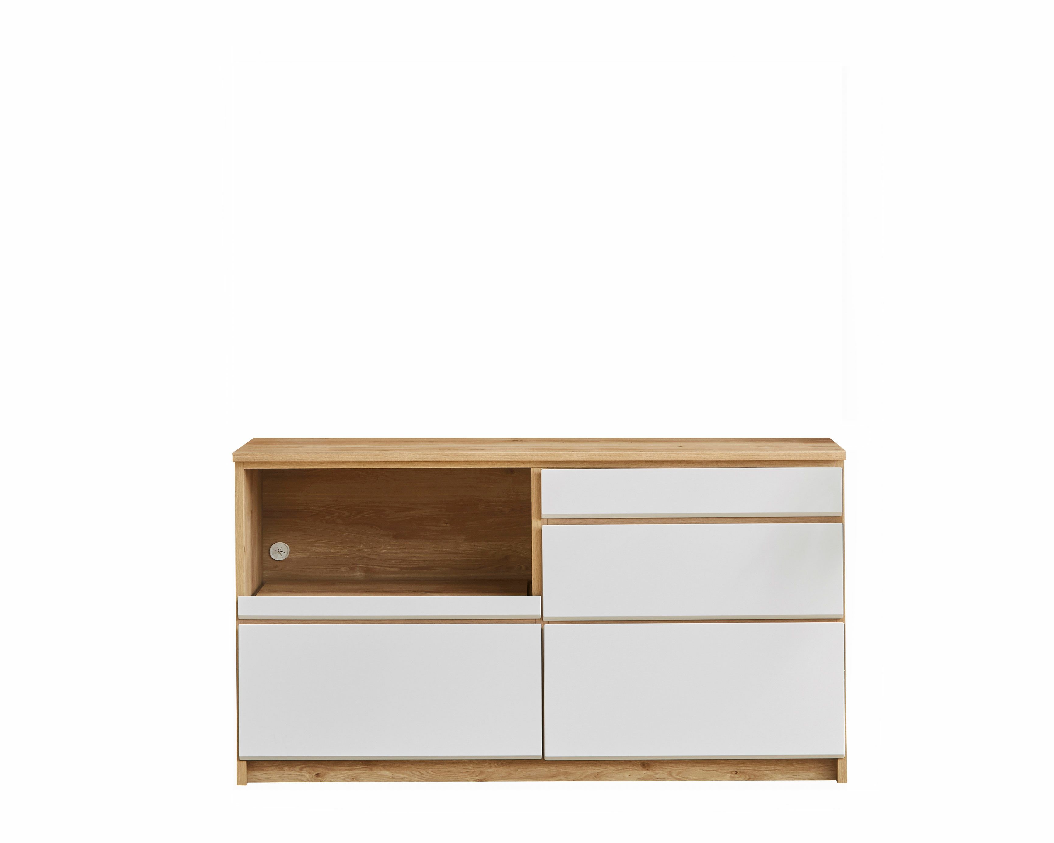 キッチンカウンター マカロン155 カラー ホワイト