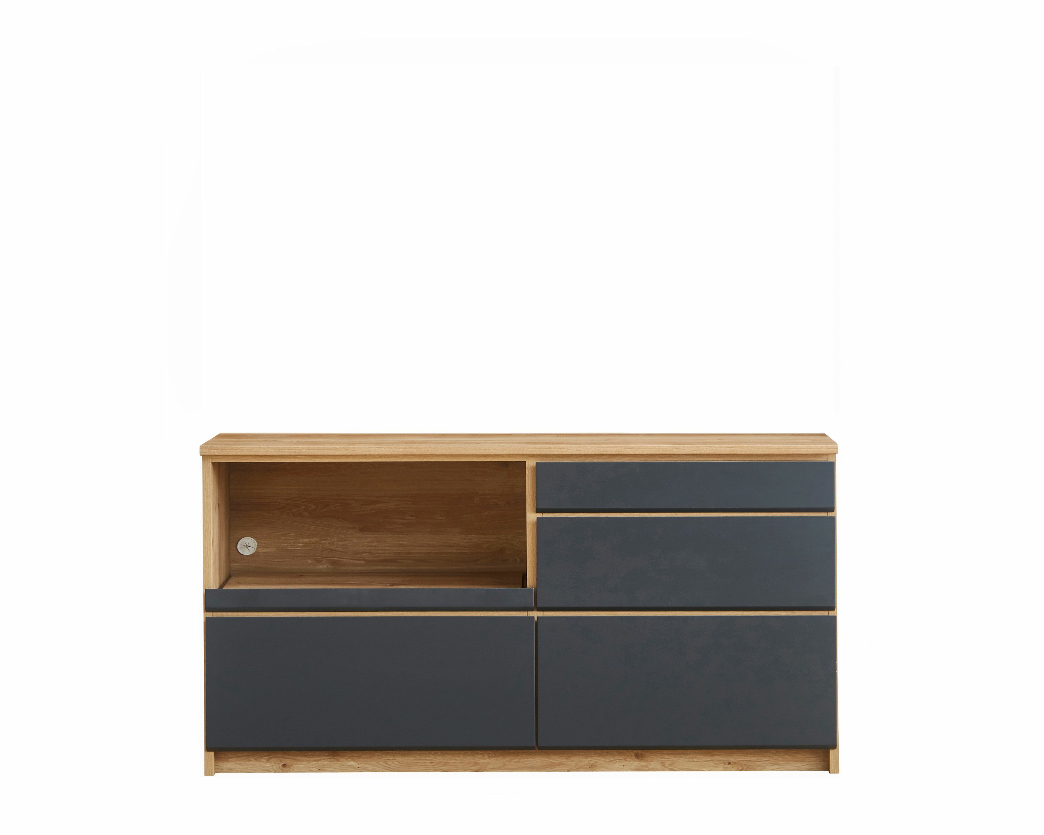 キッチンカウンター マカロン170 カラー ブラック